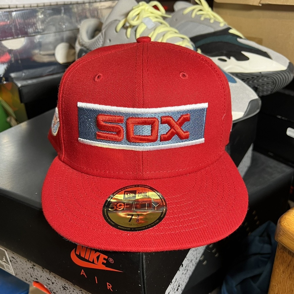 Limited Edition New Era chicago white‎ sox fitted hat 7 3/8